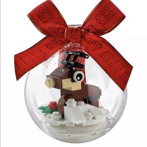 LEGO 854038 Christmas Reindeer Bauble Ornament 34pcs. New and Sealed.